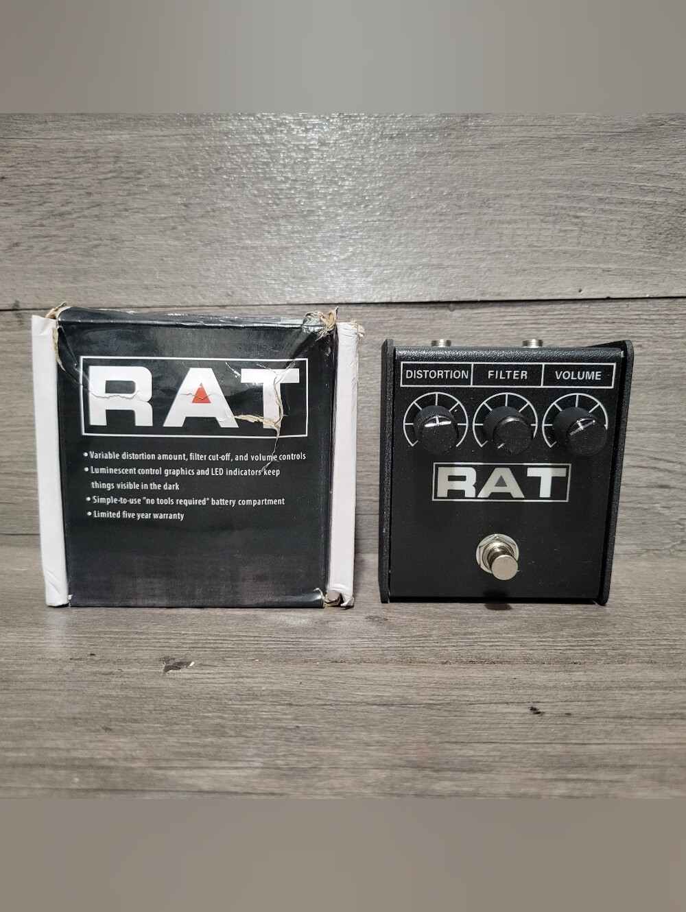 ProCo RAT 2 Distortion Effect Pedal